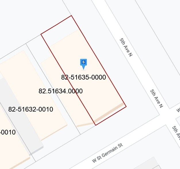 501 W St Germain St, Saint Cloud, MN à louer - Plan cadastral - Image 2 de 12