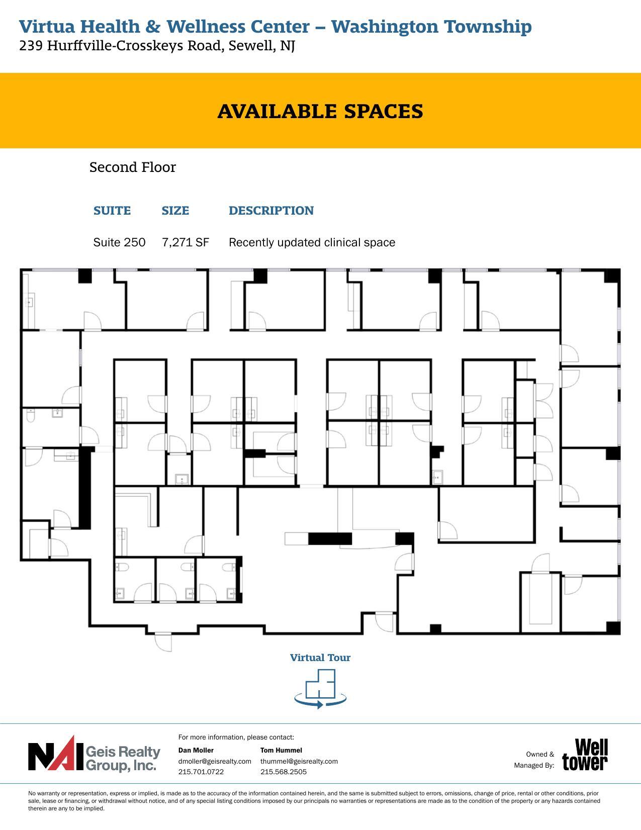 239 Hurffville Crosskeys Rd, Sewell, NJ for lease Floor Plan- Image 1 of 1