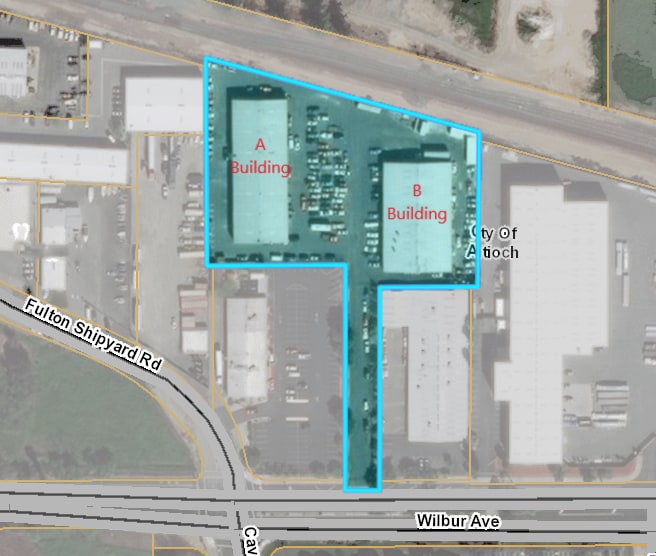 511 Wilbur Ave, Antioch, CA for lease - Plat Map - Image 3 of 8