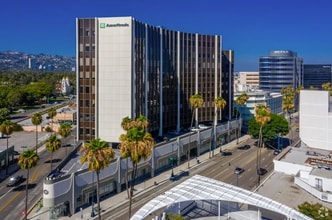 9777 Wilshire Blvd, Beverly Hills, CA - AERIAL map view