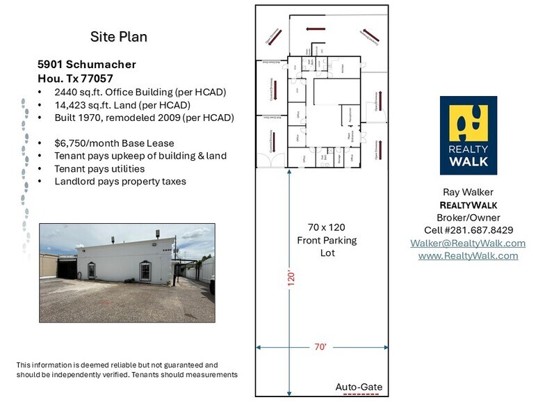 5901 Schumacher Ln, Houston, TX à louer - Plan de site - Image 2 de 23