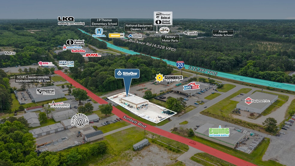 100 Sunbelt Blvd, Columbia, SC for sale - Building Photo - Image 2 of 5