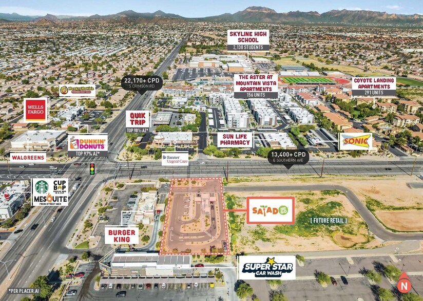 10031 E Southern Ave, Mesa, AZ à vendre - Photo du bâtiment - Image 3 de 6