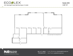 1641 Worthington Rd, West Palm Beach, FL for lease Floor Plan- Image 2 of 2