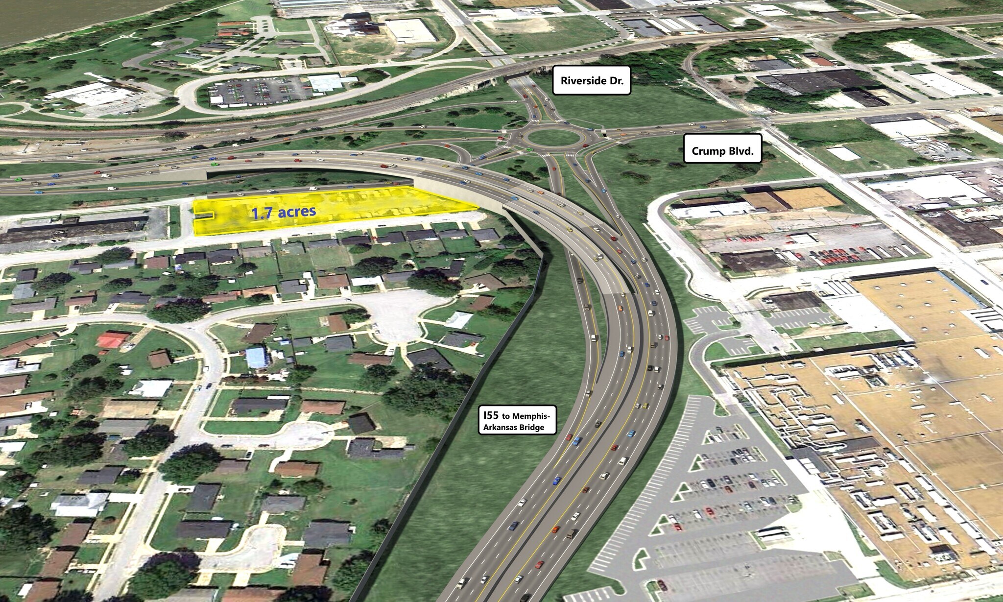 870 Cotton Gin Pl, Memphis, TN à vendre Aérien- Image 1 de 1