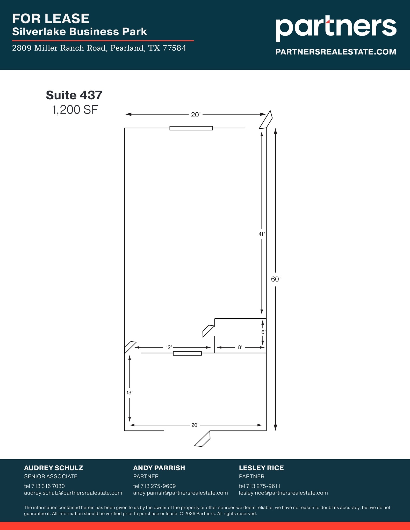 2825 Miller Ranch Rd, Pearland, TX à louer Plan de site- Image 1 de 1