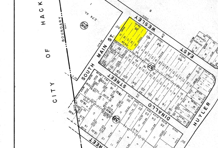 50 E Wesley St, South Hackensack, NJ for sale - Plat Map - Image 2 of 2
