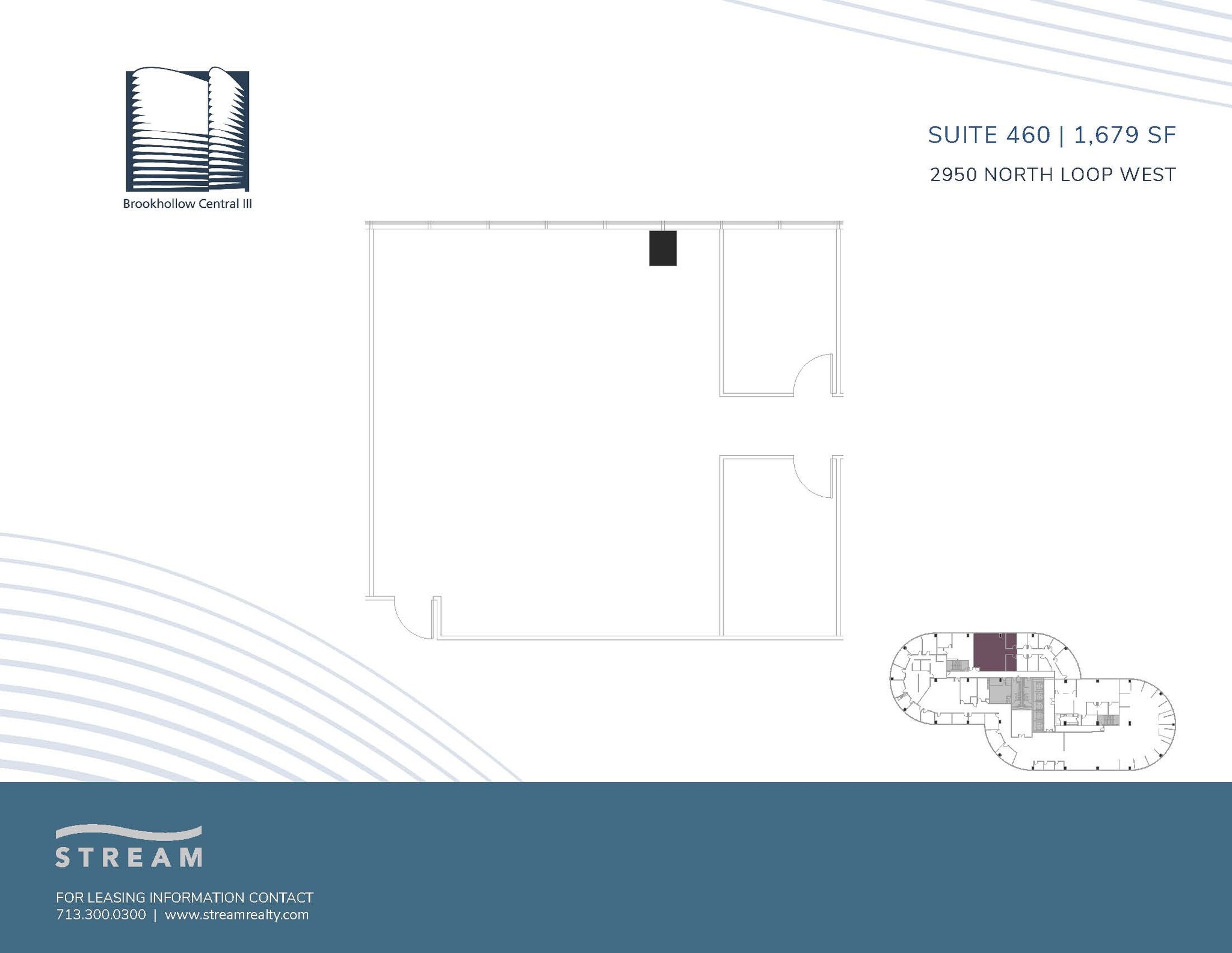 2950 N Loop Fwy W, Houston, TX à louer Plan d’étage- Image 1 de 1