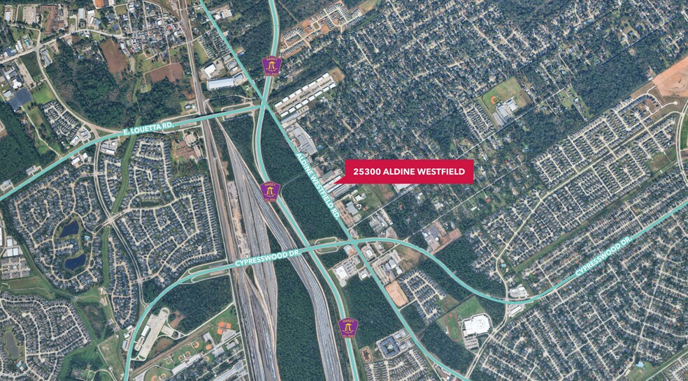 25330 Aldine Westfield Rd, Spring, TX à louer - Aérien - Image 2 de 8