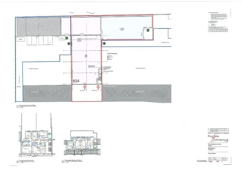 834-838 Alum Rock Rd, Birmingham à vendre - Plan d’étage - Image 2 de 4