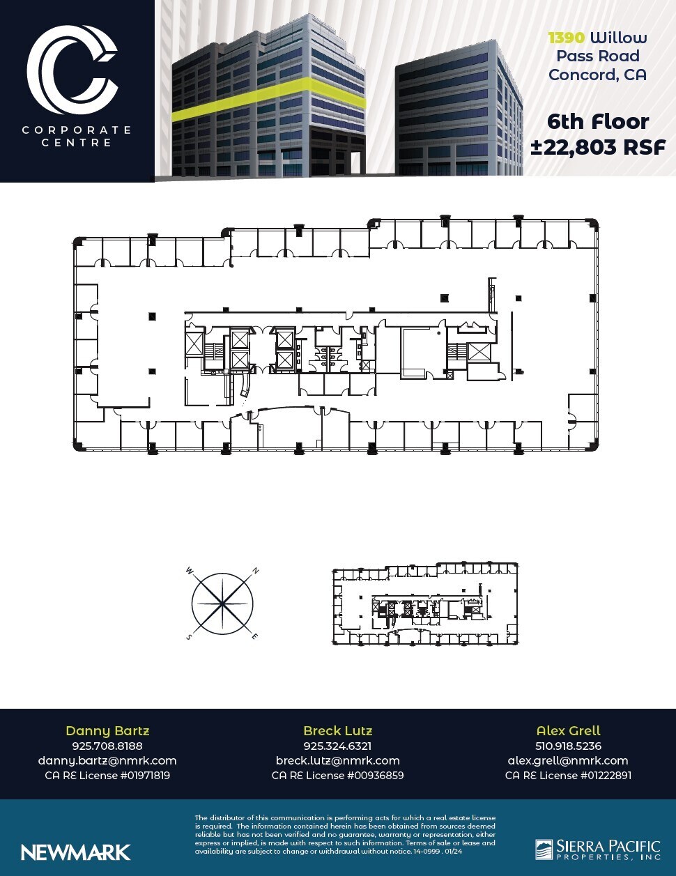 1390 Willow Pass Rd, Concord, CA for lease Floor Plan- Image 1 of 1