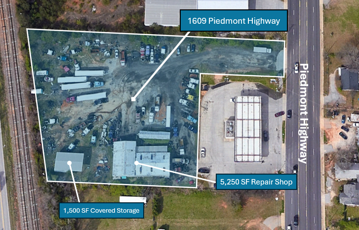 1609 Piedmont Hwy, Piedmont, SC for sale - Building Photo - Image 1 of 4