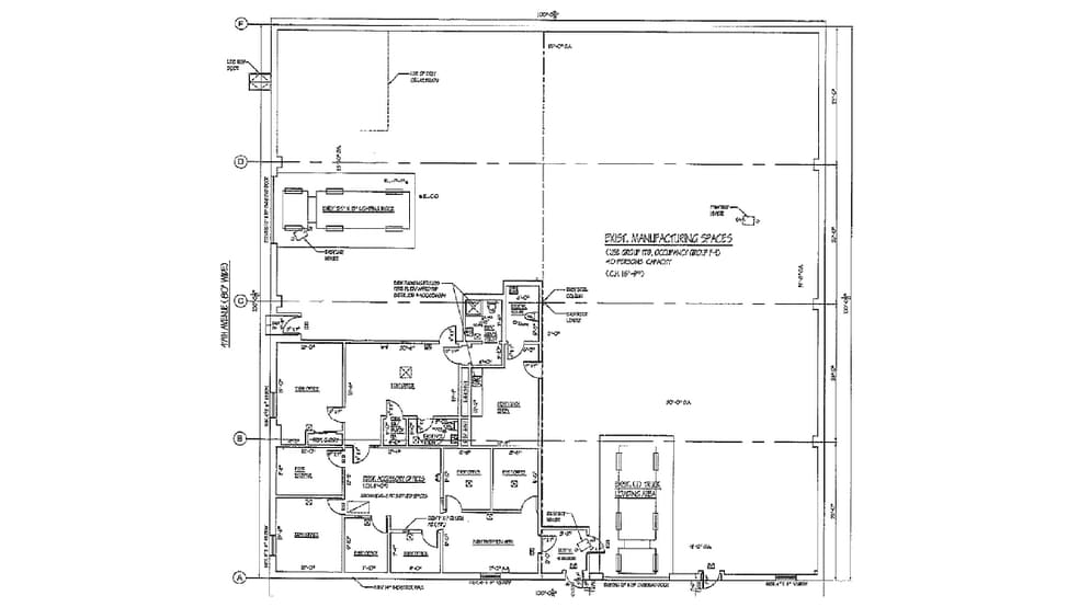 3611 47th Ave, Long Island City, NY for lease - Floor Plan - Image 2 of 2