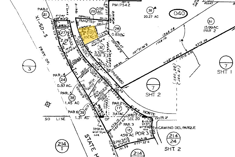 6120 Paseo del Norte, Carlsbad, CA à louer - Plan cadastral - Image 2 de 40