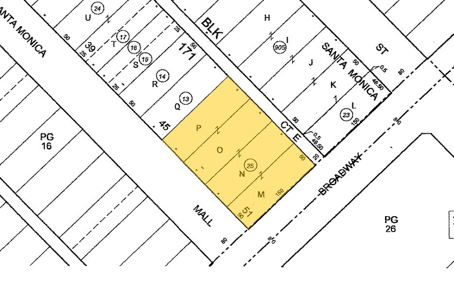1451-1457 3rd Street Promenade, Santa Monica, CA à louer - Plan cadastral - Image 2 de 49