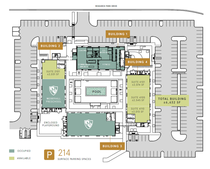 1720 Research Park Dr, Davis, CA for lease - Site Plan - Image 3 of 4