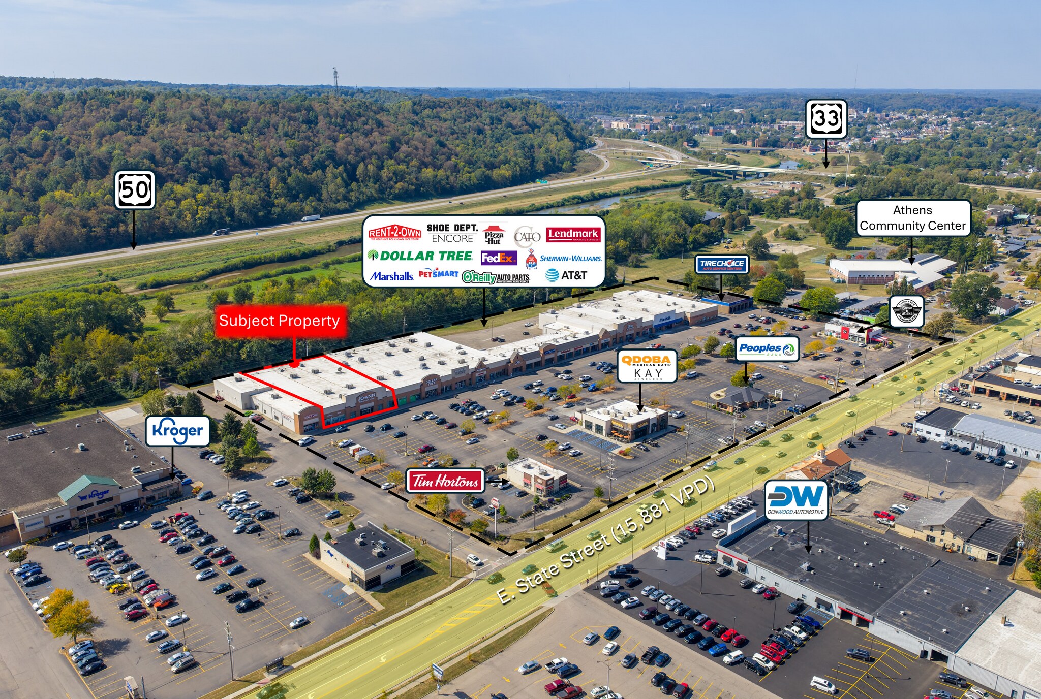 739-743 E State St, Athens, OH à louer Photo du bâtiment- Image 1 de 9