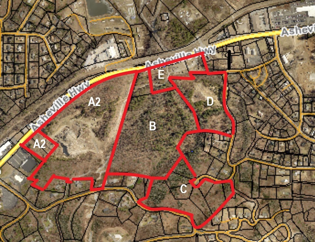 2900 Asheville Hwy, Hendersonville, NC for sale Aerial- Image 1 of 2