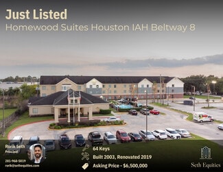 Plus de détails pour 1340 N Sam Houston Pky E, Houston, TX - Services hôteliers à vendre