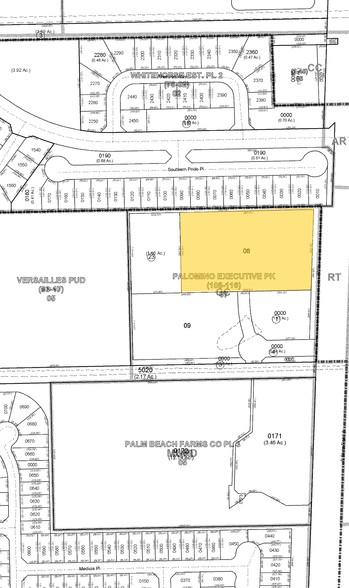 3319 State Road 7, Wellington, FL à louer - Plan cadastral - Image 2 de 85