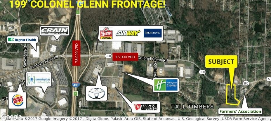 9601 Colonel Glenn Rd, Little Rock, AR for sale - Primary Photo - Image 1 of 4