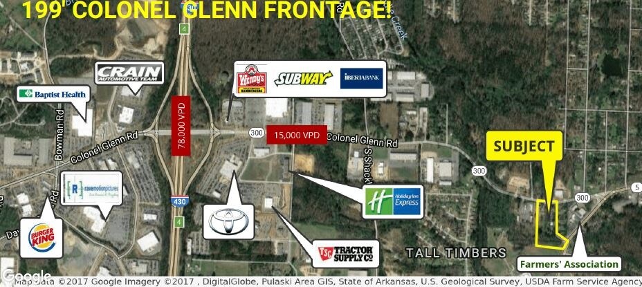 9601 Colonel Glenn Rd, Little Rock, AR à vendre Photo principale- Image 1 de 5
