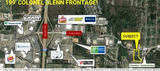 Plus de détails pour 9601 Colonel Glenn Rd, Little Rock, AR - Terrain à vendre