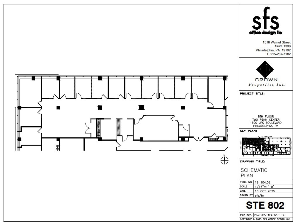 1500 John F Kennedy Blvd, Philadelphia, PA for lease Floor Plan- Image 1 of 1