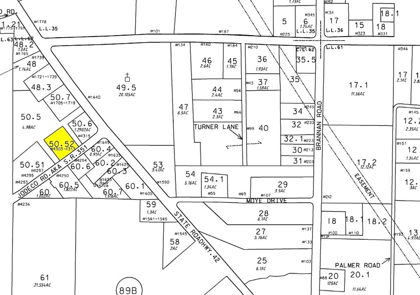 4303-4313 Jodeco Rd, McDonough, GA for lease - Plat Map - Image 2 of 3