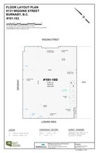8131 Wiggins St, Burnaby, BC for lease Site Plan- Image 1 of 4