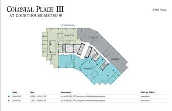 2111 Wilson Blvd, Arlington, VA for lease Floor Plan- Image 1 of 1