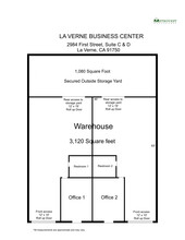 2974-2988 First St, La Verne, CA à louer Plan d  tage- Image 1 de 1