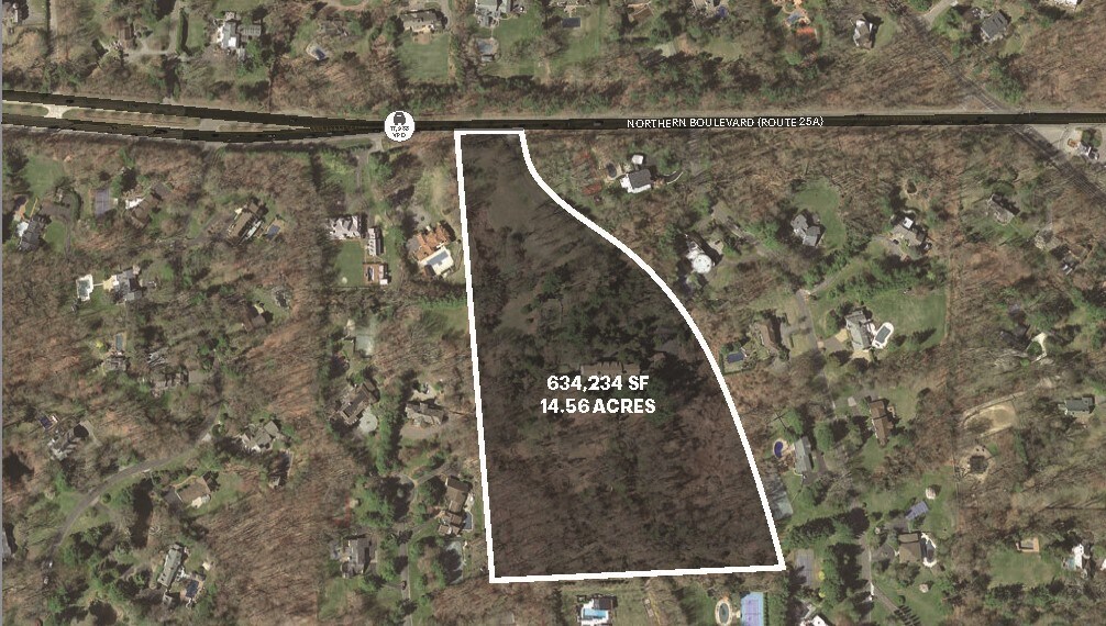 6850 Northern Boulevard, Oyster Bay Cove, NY à vendre Aérien- Image 1 de 2