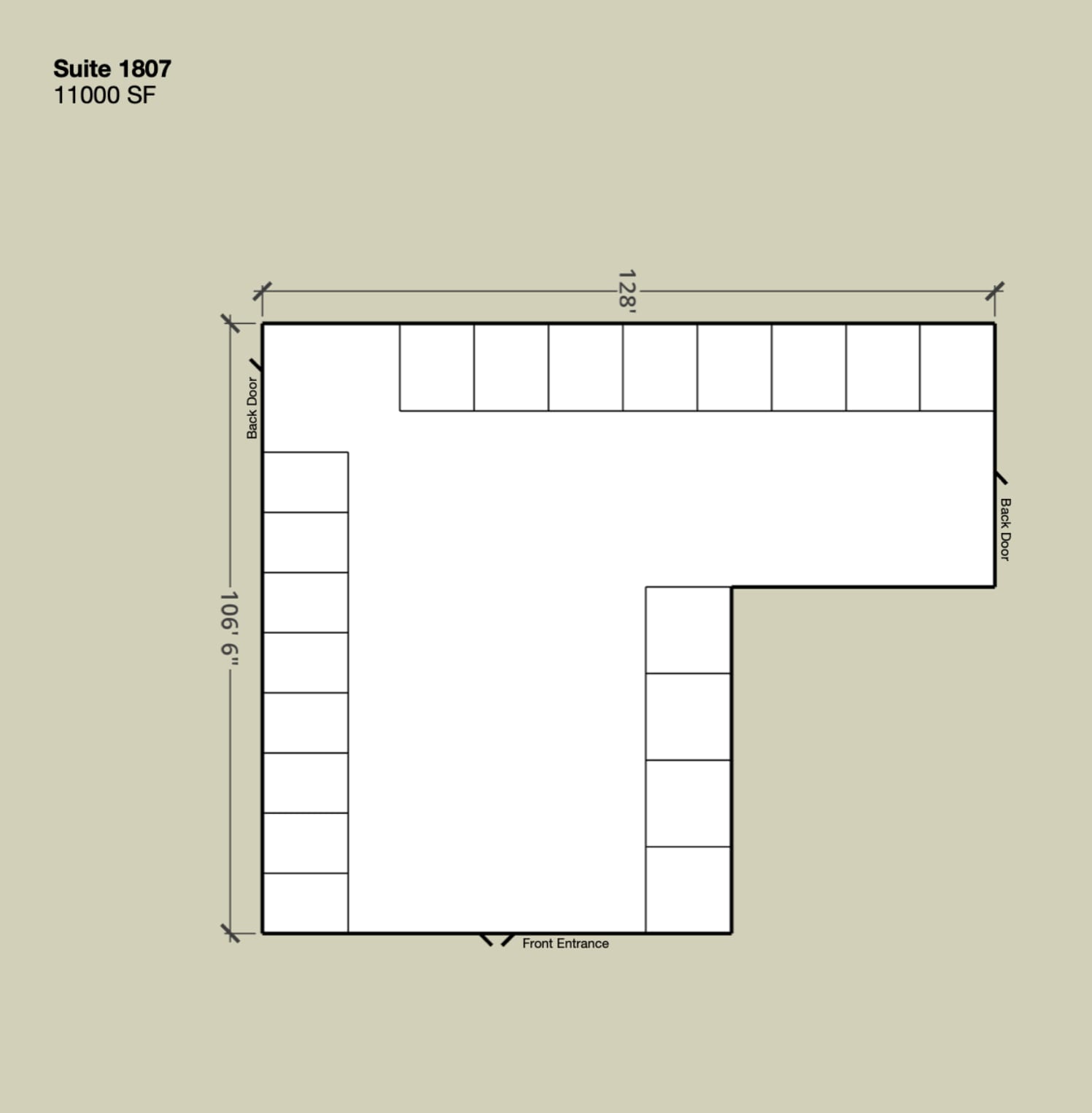 1801 South Bend Ave, South Bend, IN for lease Floor Plan- Image 1 of 1