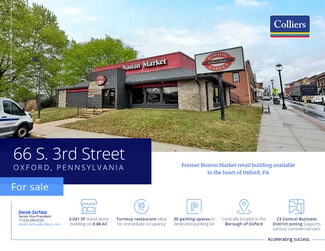 More details for 66 S 3rd St, Oxford, PA - Retail for Sale