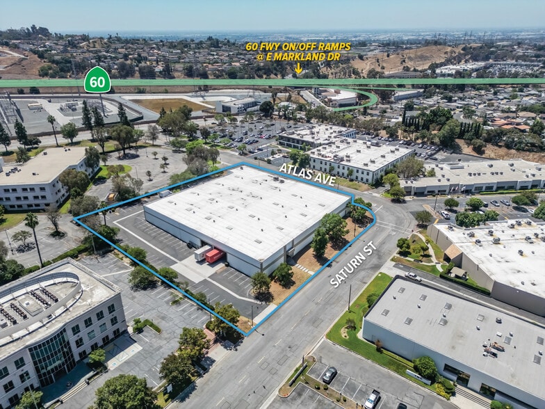 521 Atlas St, Monterey Park, CA for lease - Aerial - Image 2 of 12