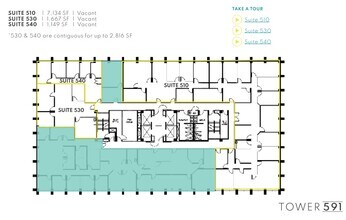 591 Camino de la Reina, San Diego, CA à louer Plan d’étage- Image 1 de 1