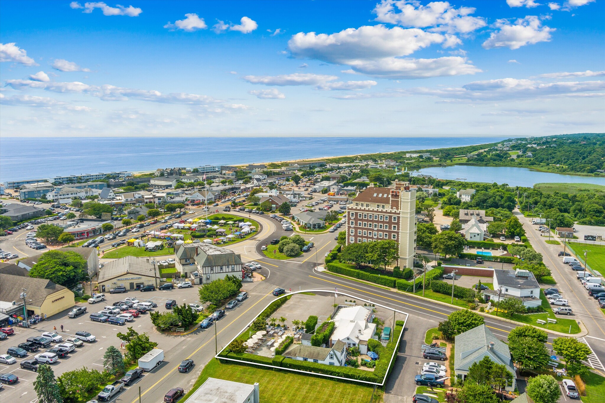 63 S Euclid Ave, Montauk, NY à vendre Aérien- Image 1 de 55