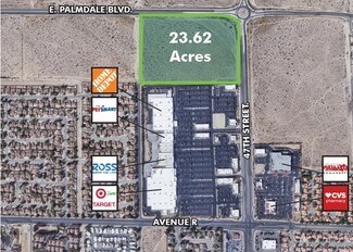 Plus de détails pour E Palmdale Ave, Palmdale, CA - Terrain à louer