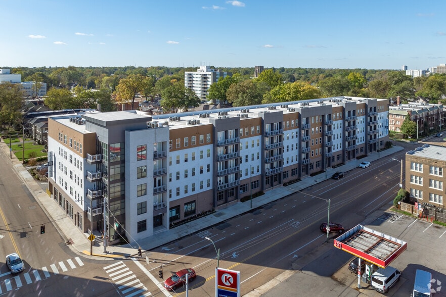 1839 Madison Ave, Memphis, TN for lease - Aerial - Image 3 of 26