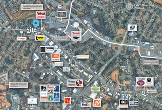 3111 Monroe Rd, Charlotte, NC - Aérien  Vue de la carte