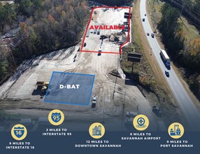 195 Commercial Dr, Rincon, GA - Aerial  map view - Image1