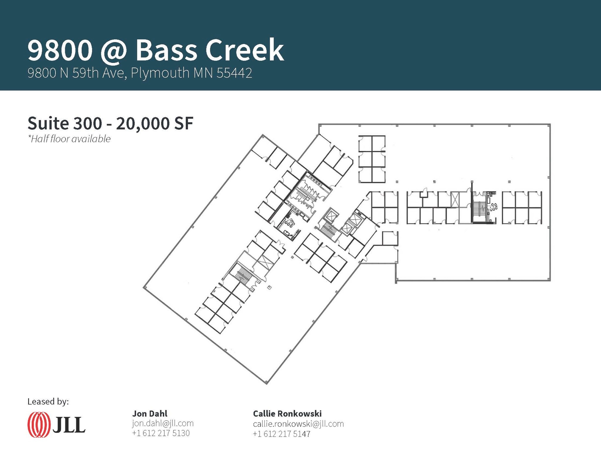 9800 N 59th Ave, Plymouth, MN à louer Plan d’étage- Image 1 de 1