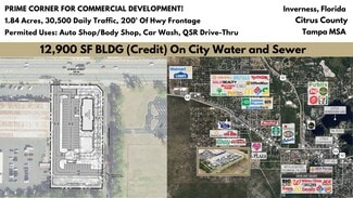 Plus de détails pour 1601 W Main St, Inverness, FL - Commerce de détail à vendre