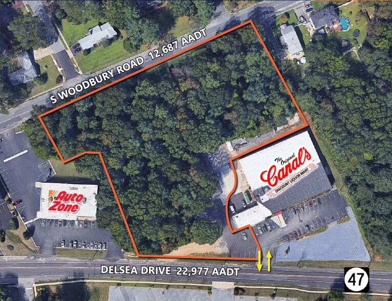 1299 Delsea Dr N, Glassboro, NJ à vendre - Photo principale - Image 1 de 1