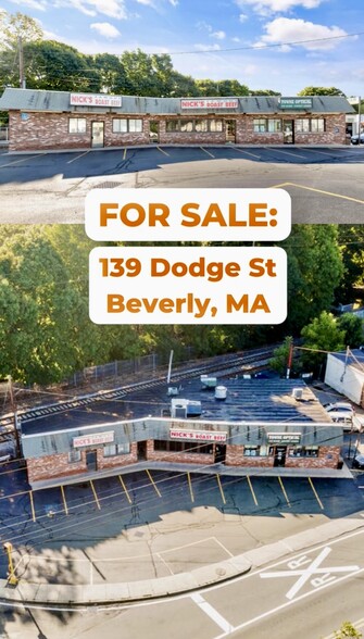 139 Dodge St, Beverly, MA for sale - Aerial - Image 1 of 1