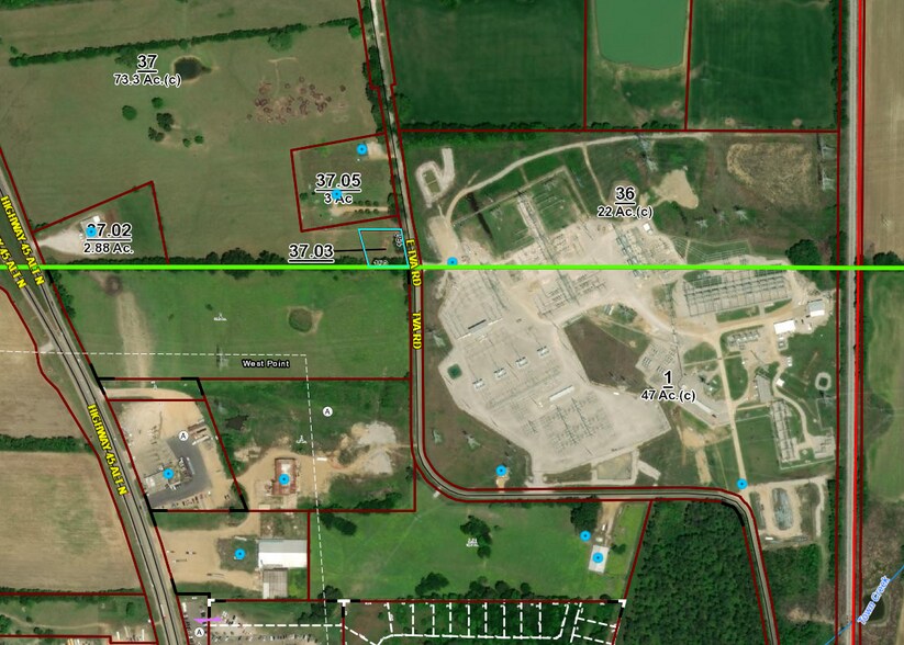 2033 Division St, West Point, MS à vendre - Aérien - Image 2 de 2