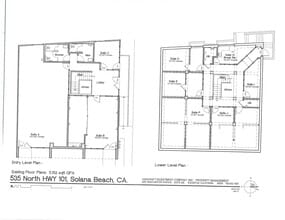 535 N Highway 101, Solana Beach, CA for lease Site Plan- Image 1 of 11