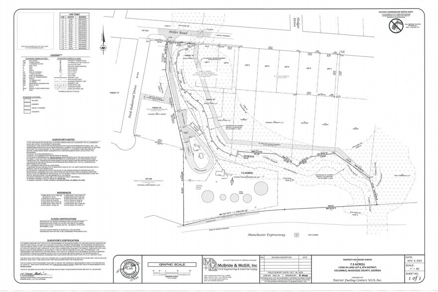 4724 Miller Road, Columbus, GA à vendre - Plan cadastral - Image 2 de 9