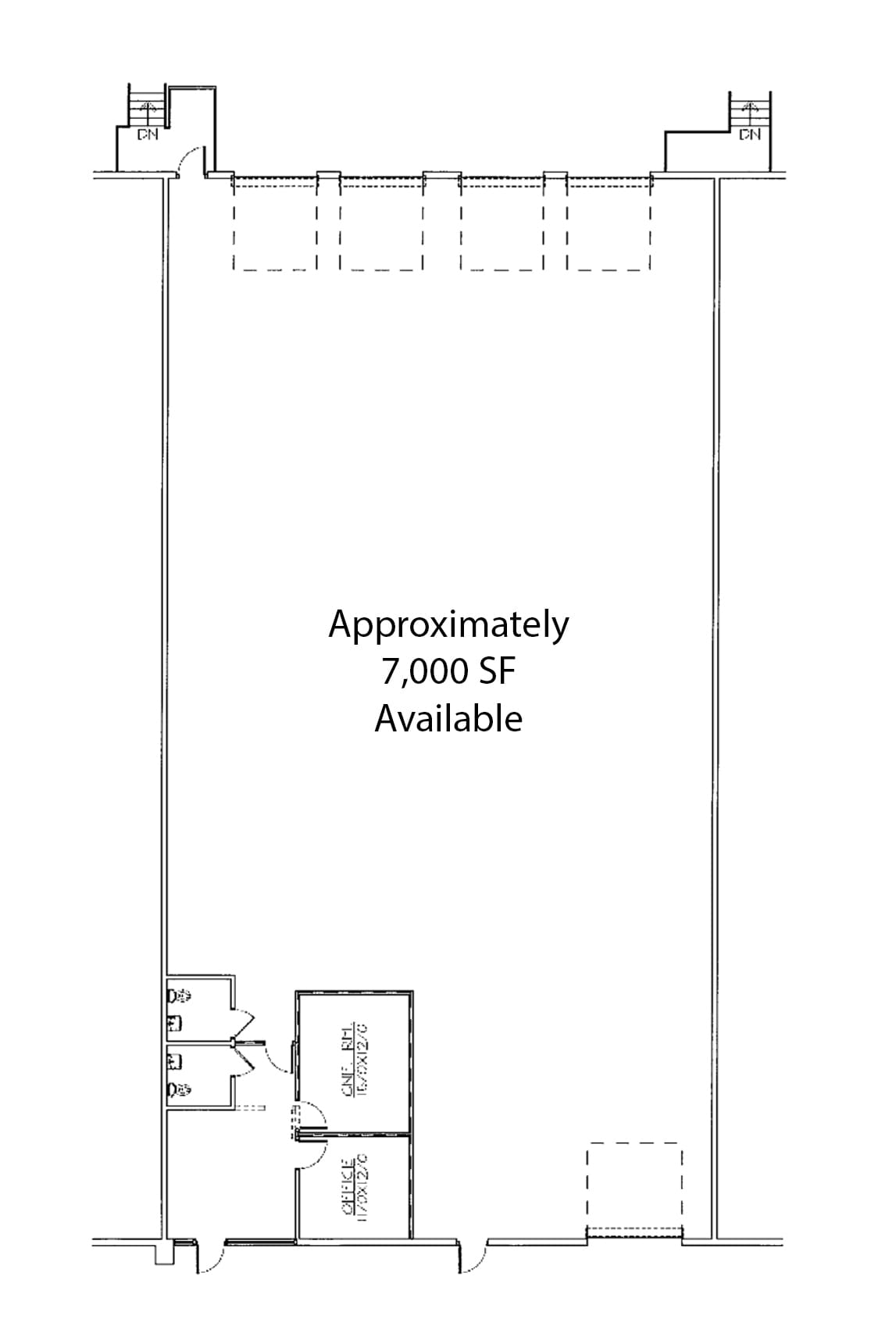 400-415 Commerce Park Dr, Cranberry, PA à louer Plan d’étage- Image 1 de 1